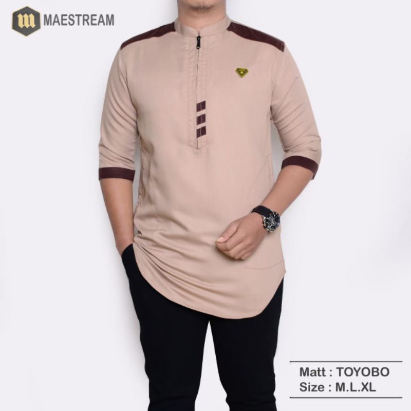 MAESTREAM~BAJU KOKO ZIPER TOYOBO ORIGINAL