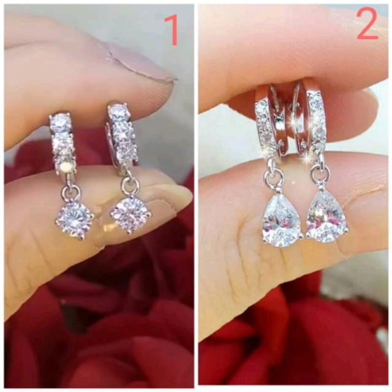 Anting Perhiasan wanita ASLI XUPING