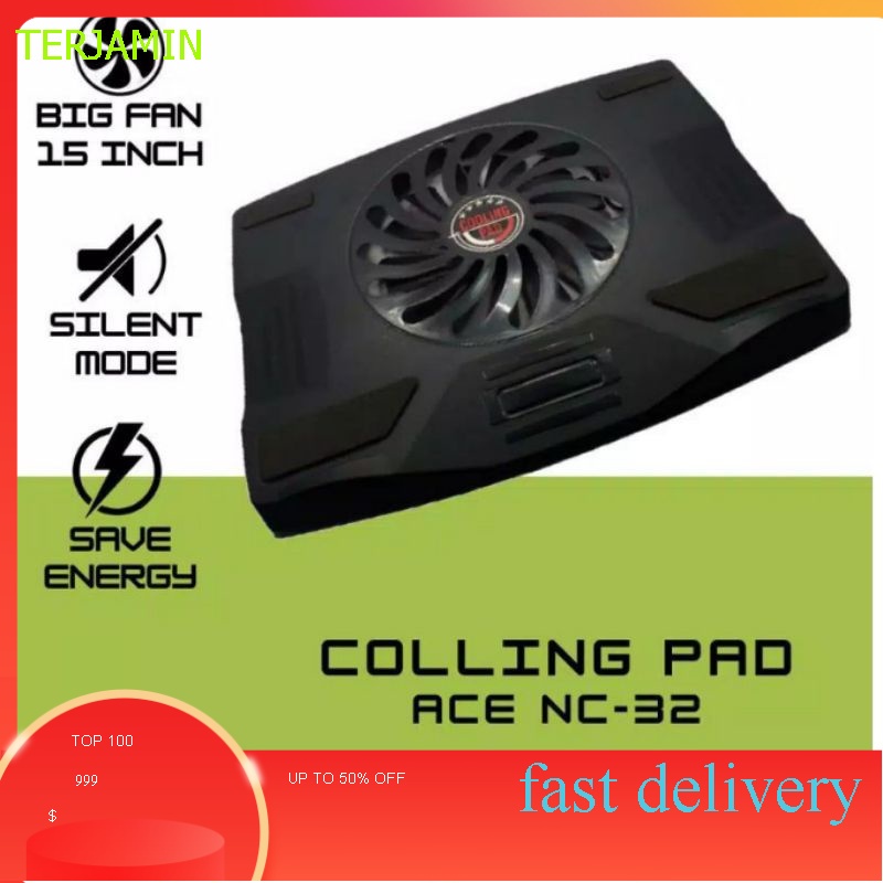 Cooling Pad kipas laptop Coolingpad Besar TERJAMIN