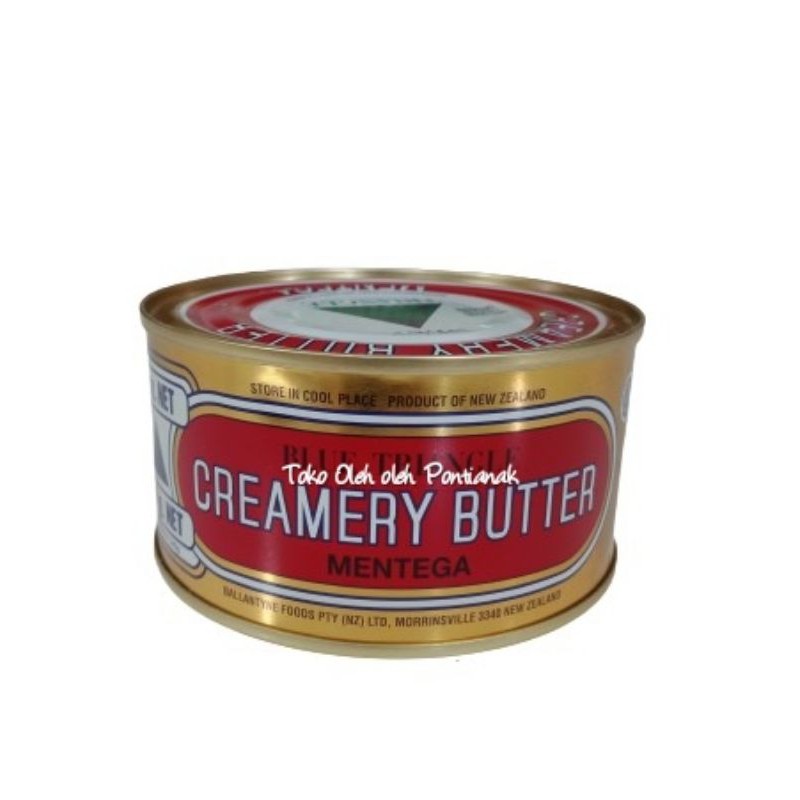 

Mentega Segitiga 340g/ Butter Segitiga/ Caping Segitiga/ Blue Triangle