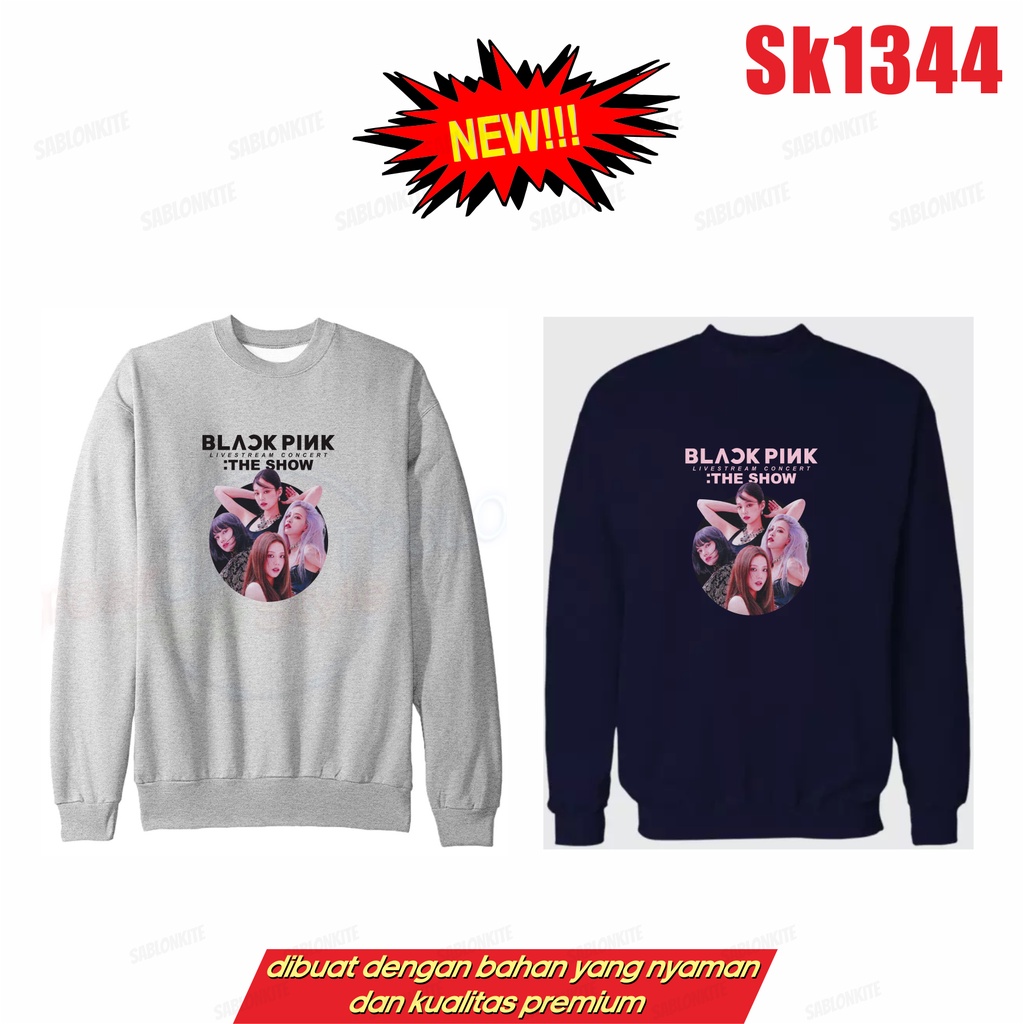 MURAH!!! SWEATER HOODIE BLACKPINK THE SHOW SK1344 UNISEX