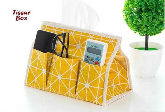 Tissue box SEKAT ( tempat tisue dengan 6 sekat selipan )