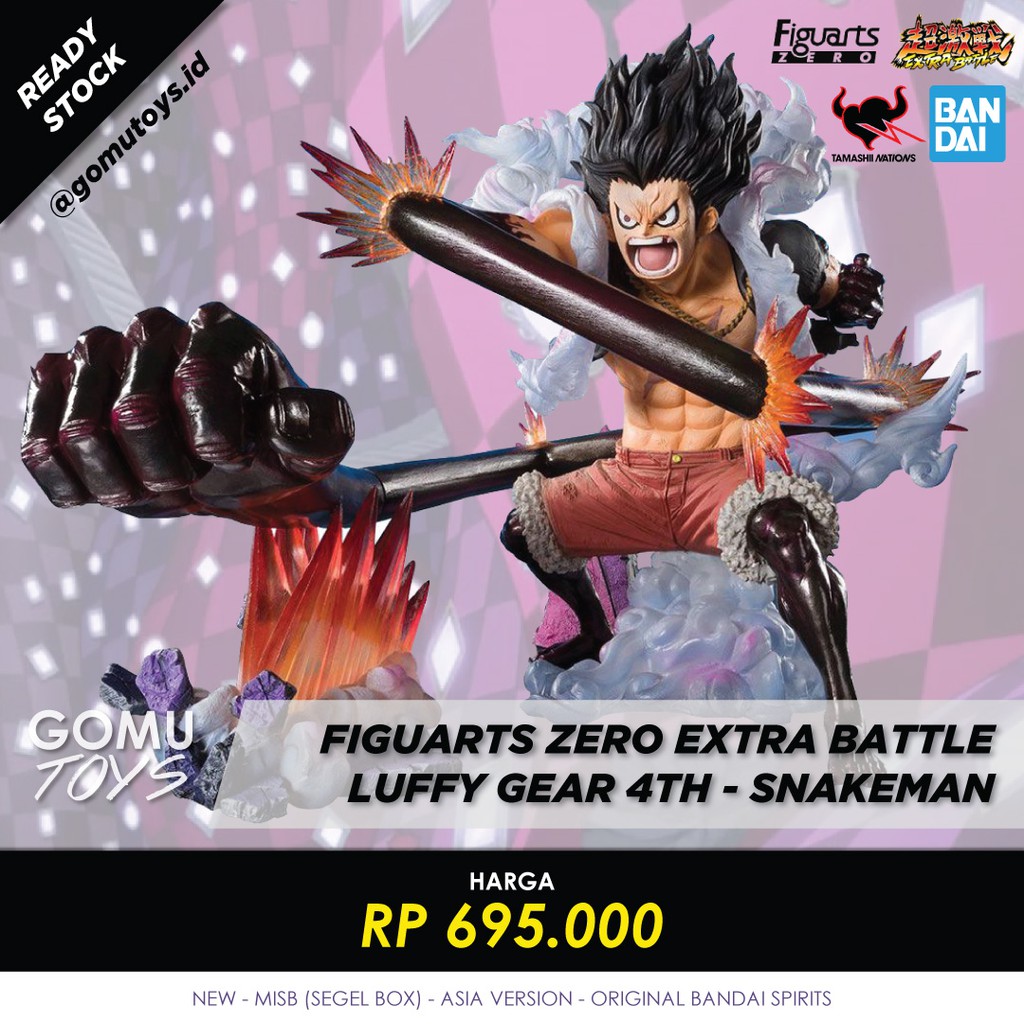 Figuarts Zero FZO Extra Battle - Luffy Gear 4 Snakeman - Bandai Spirit