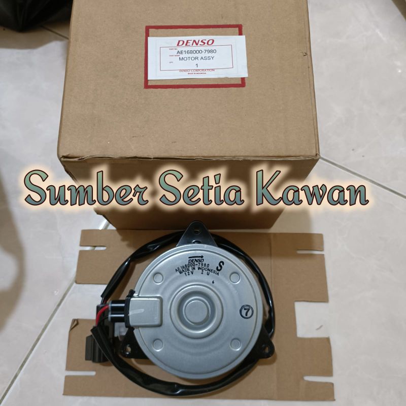 Motor Fan Extra Fan Radiator / AC Suzuki Grand Vitara Original Denso