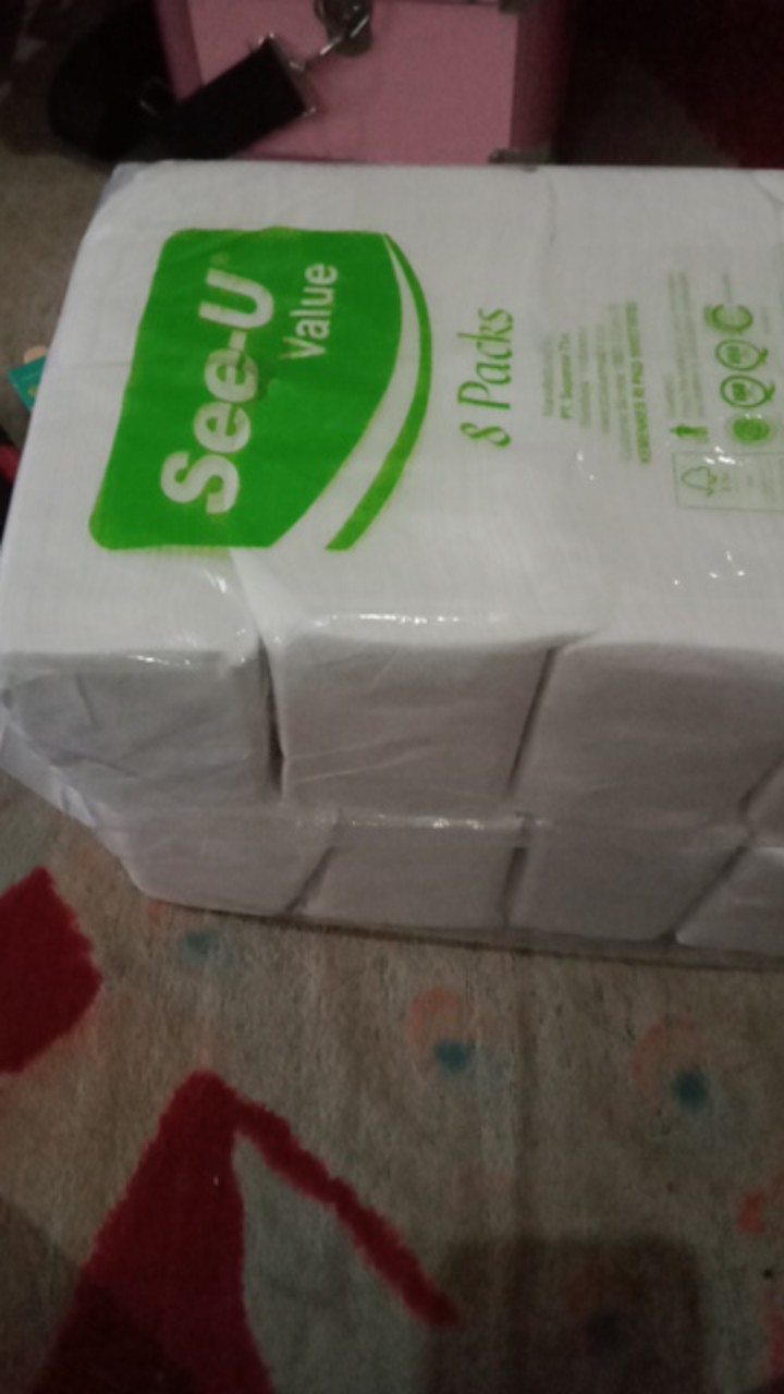 Tisu See-u Pop-up Tissue 8 In 1