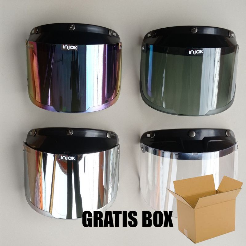 KACA HELM BOGO/ KACA DATAR/ KACA CEMBUNG HELM BOGO