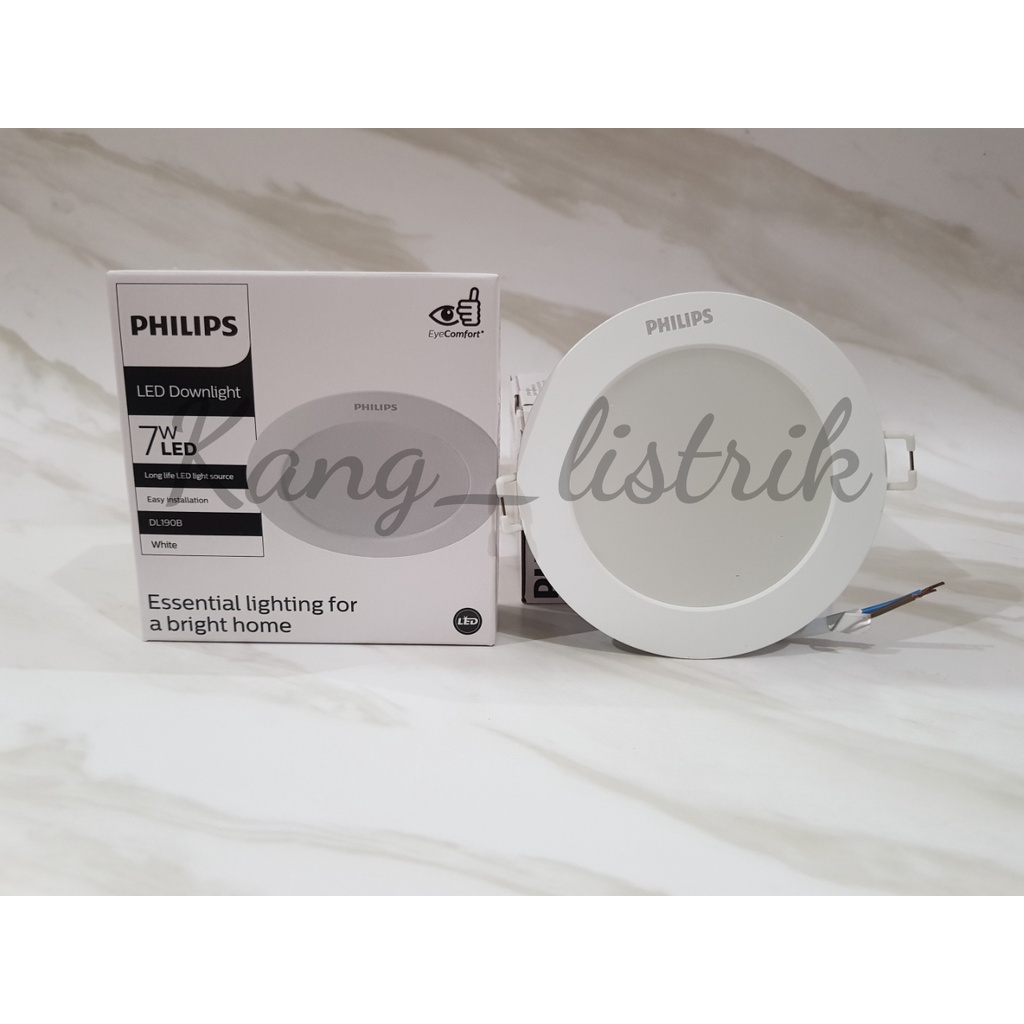 Lampu Downlight LED Philips DL190B 7 Watt / Philips Eridani 7Watt