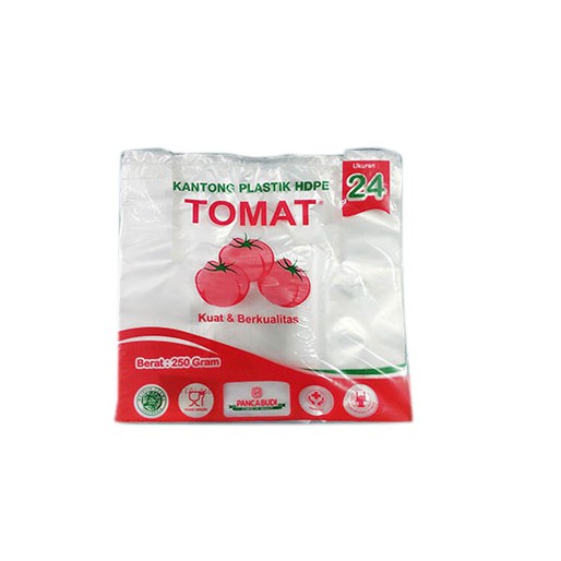 Kantong Kresek HD Tomat Tanggung Ukuran 24