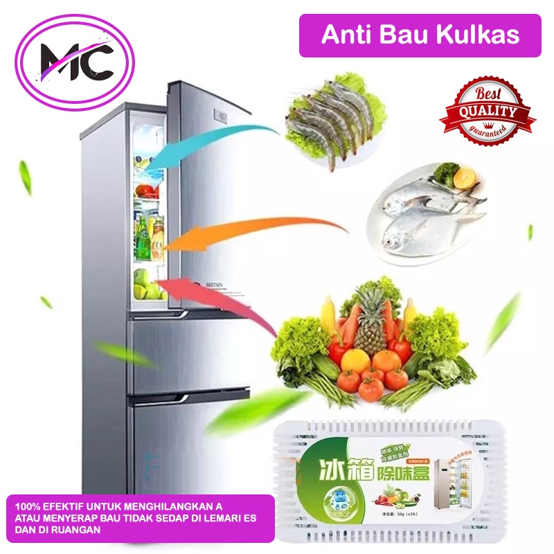 Anti Bau Kulkas Bagus Penghilang Bau Kulkas Lemari Es Refrigerator Frezer Anti Bakteri Fresh Anti Kuman Non Toxic Bebas Bau Tidak Sedap