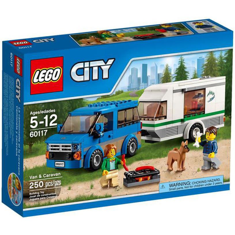 LEGO City Van & Caravan 60117