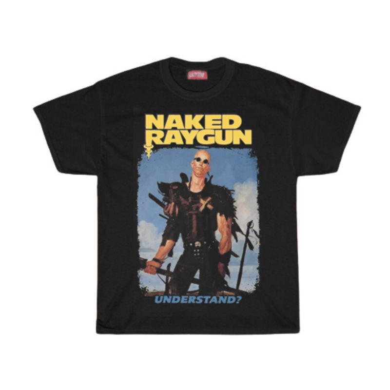 KAOS / T SHIRT / NAKED RAYGUN / KAOS BAND NAKED RAYGUN UNDERSTAND