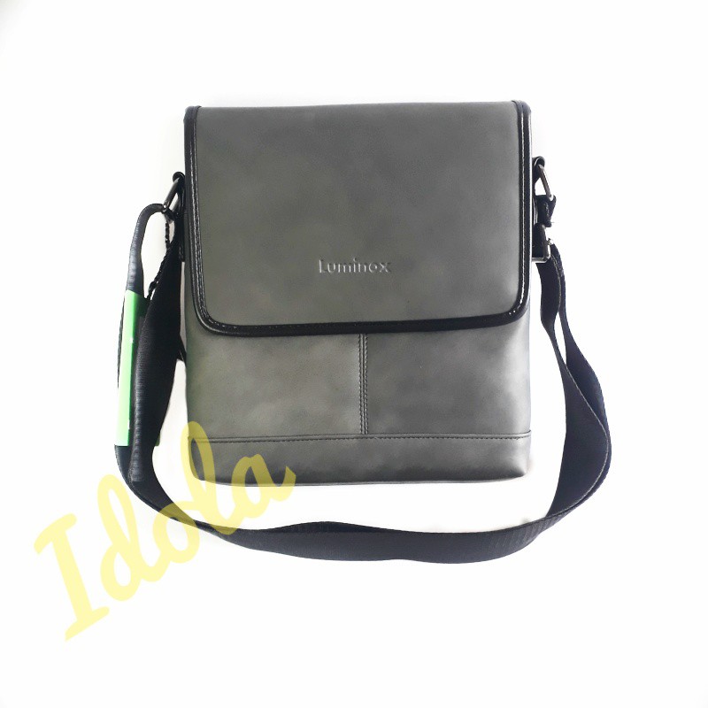 IdolaBags - Tas Selempang Cowok Hits  / Tas Luminox Import Original / Slingbag Kulit Terbaru
