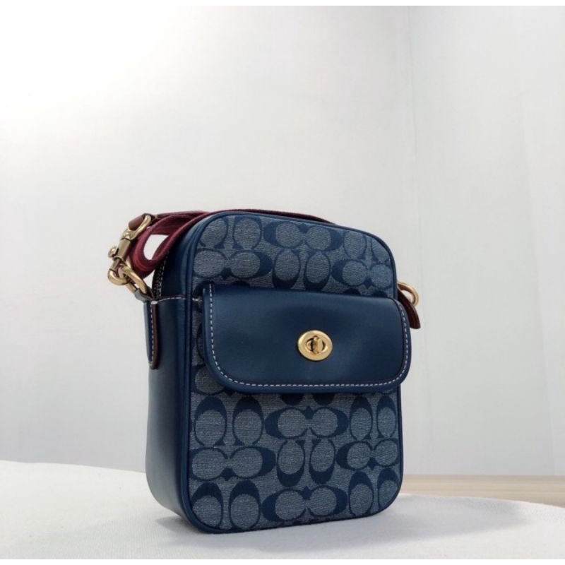 Coach Dylan 15 In Signature Chambray(3688)