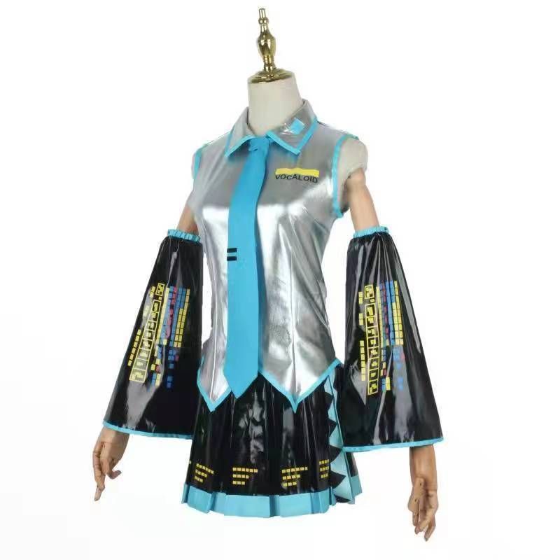 [MikanHiro Store] Fullset VOCALOID HATSUNE MIKU COSPLAY COSTUME PLAY HATSUNE MIKU