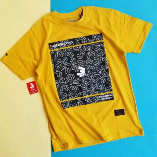 KAOS PRIA / KAOS 3SECOND / KAOS DISTRO