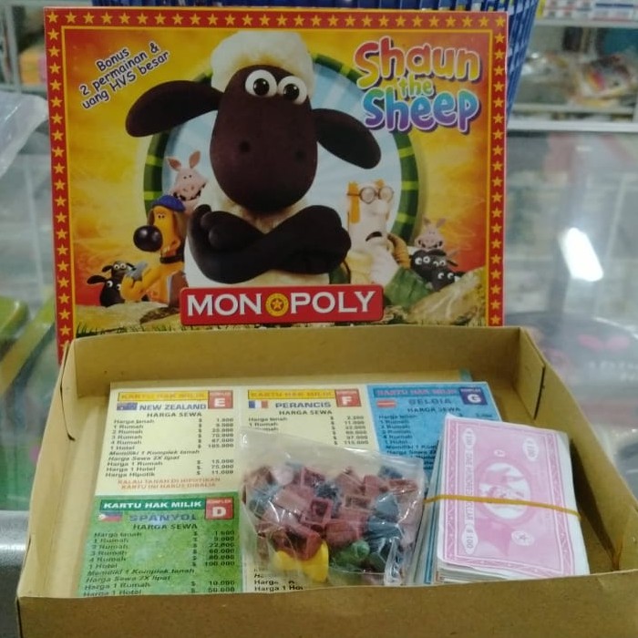 GAME / PERMAINAN MONOPOLI KECIL