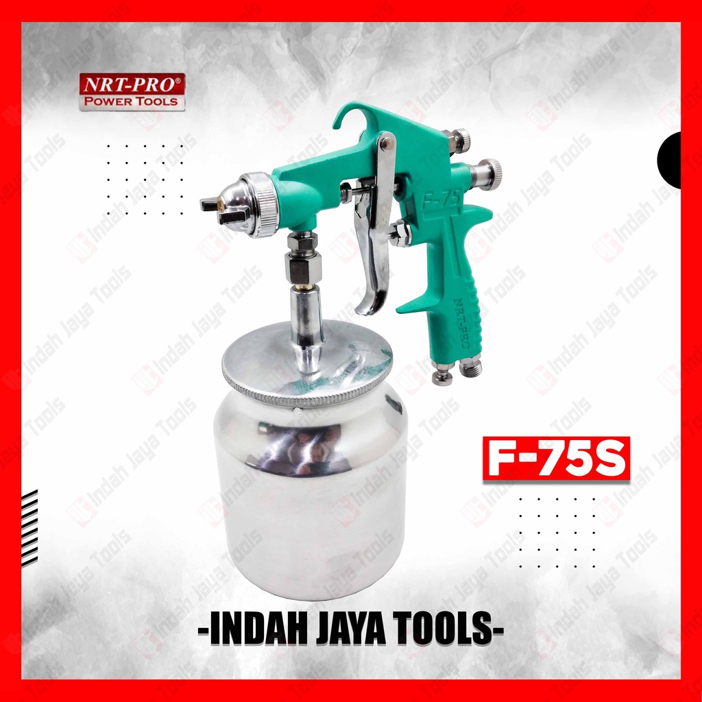 NRT-PRO F-75S BAWAH Spray Gun Tabung F-75 F75 750mL Semprot Cat