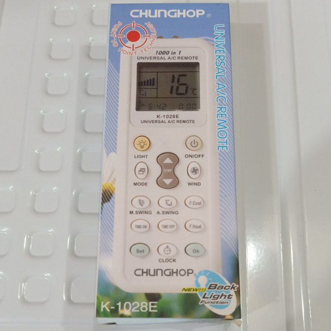 Remote AC Chunghop universal