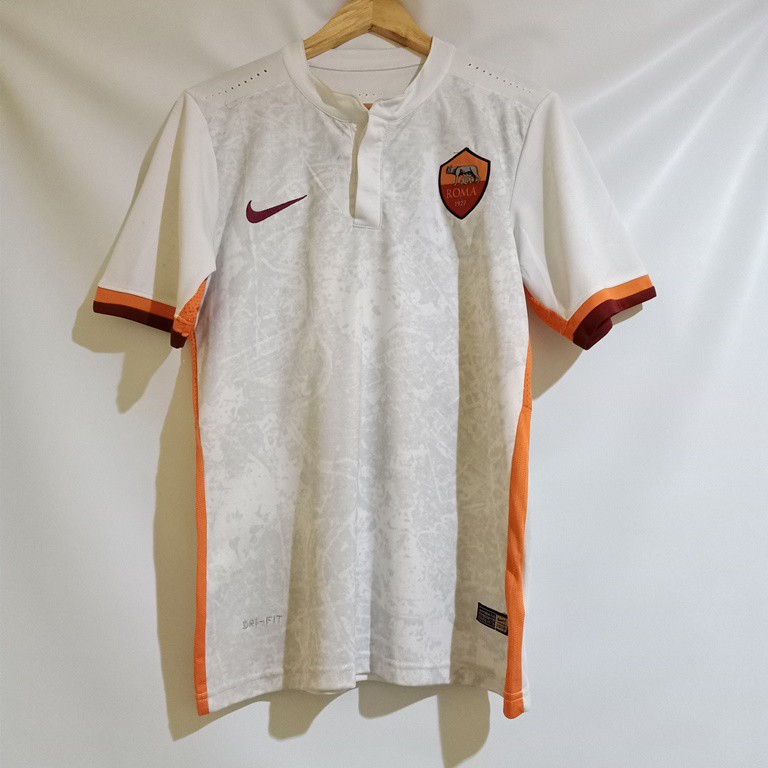 Jersey AS Roma 2015/16 Away Putih Florenzi 24 Grade Ori