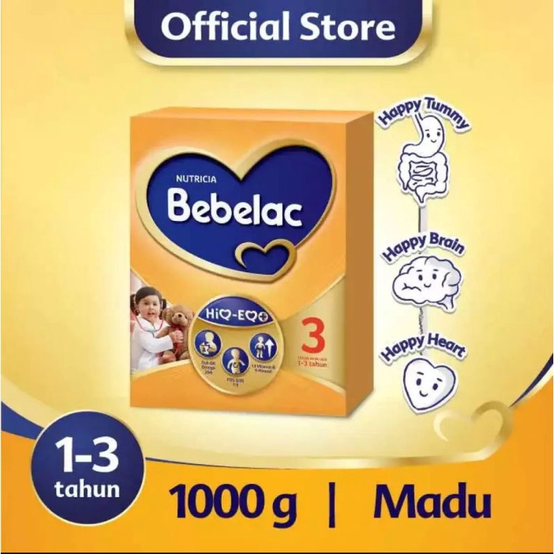 

Bebelac 3 madu/vanila 1000gr