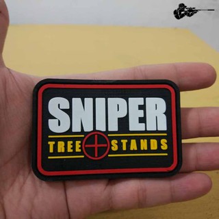 Patch rubber emblem velcro tempelan logo karet  rubber 