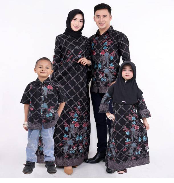 COUPLE BATIK GAMIS KEMEJA