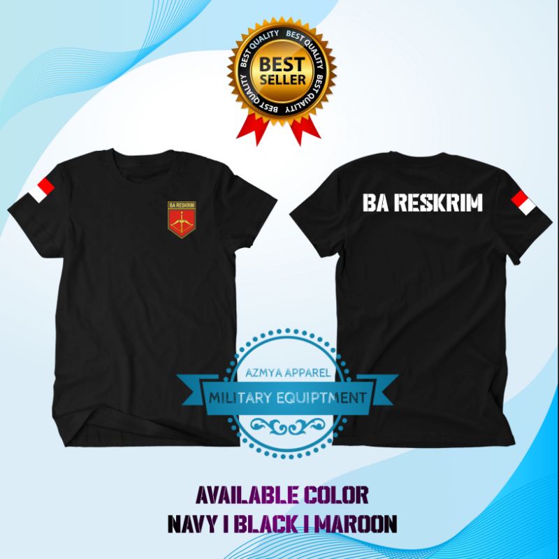 Kaos baju BA RESKRIM