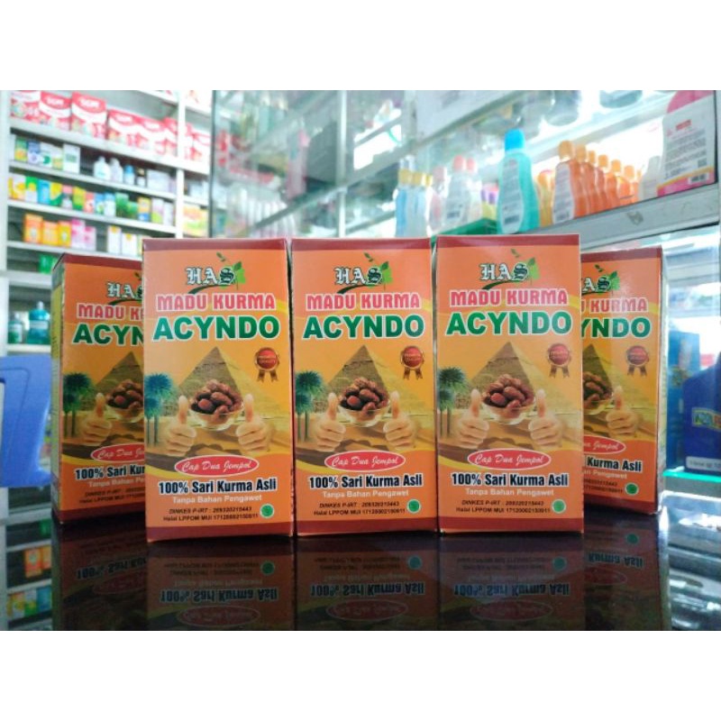 MADU KURMA ACYNDO KOTAK 250g acindo