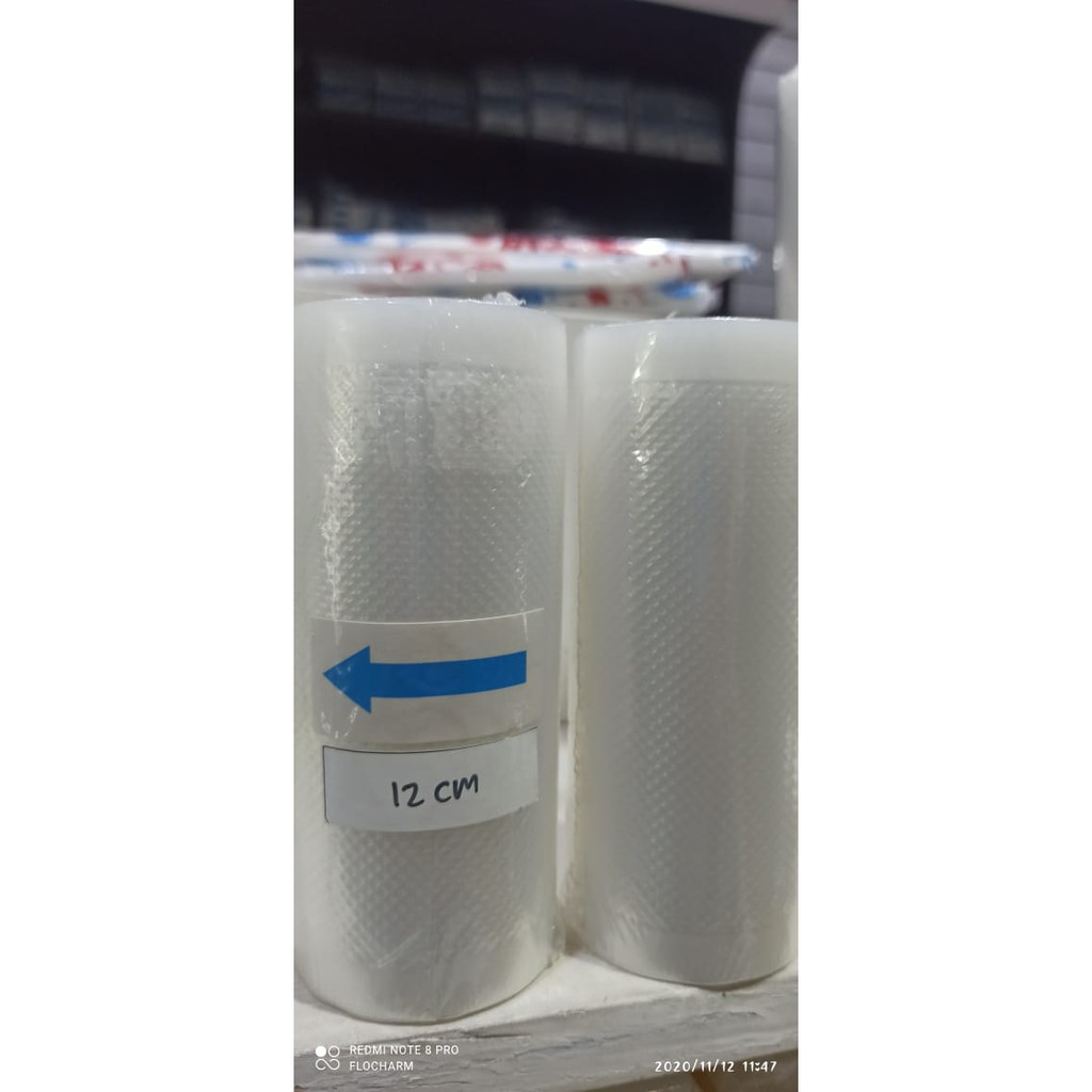 

Plastik Vacum Emboss/Bintik 12cm Roll