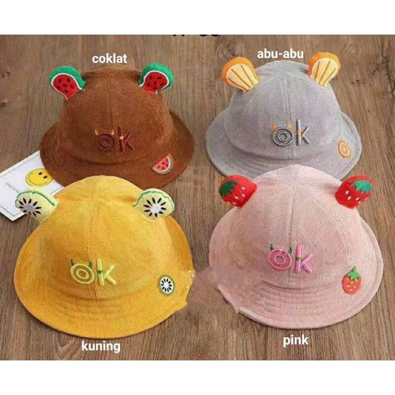 (BISA COD) 1-8thn TOPI BAYI TOPI ANAK TOPI ANAK LAKI LAKI TOPI BAYI LAKI LAKI TOPI BUCKET ANAK TOPI ANAK COWOK TOPI BUCKET BAYI TOPI ANAK PEREMPUAN TOPI ANAK IMPORT BUCKET HAT ANAK TOPI ANAK UNISEX TOPI ANAK MINNIE BABY SHARK BEAR LOL LED FROG 3D MURAH-BK ABU 1-4 th