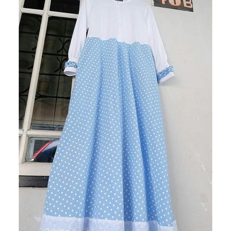 Preloved gamis denim Seinaa.Hijab