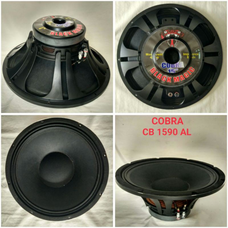 SPEAKER WOOFER 15 INCH 500 WATT CRIMSON CR 15500 KARAKTER MID HI CR15500