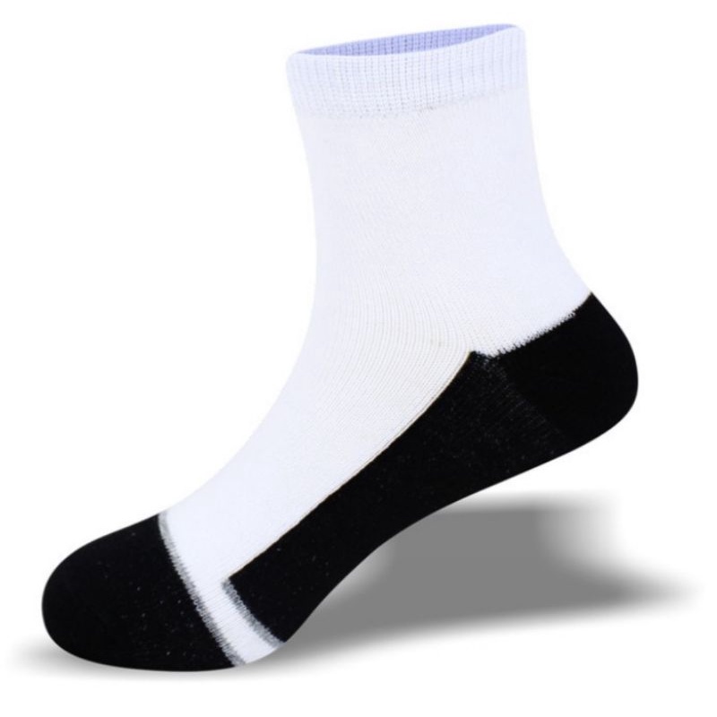 Robert Brown School Socks - Kaos Kaki Anak Sekolah Tapak Hitam - SD TK PAUD - Di Atas Mata Kaki