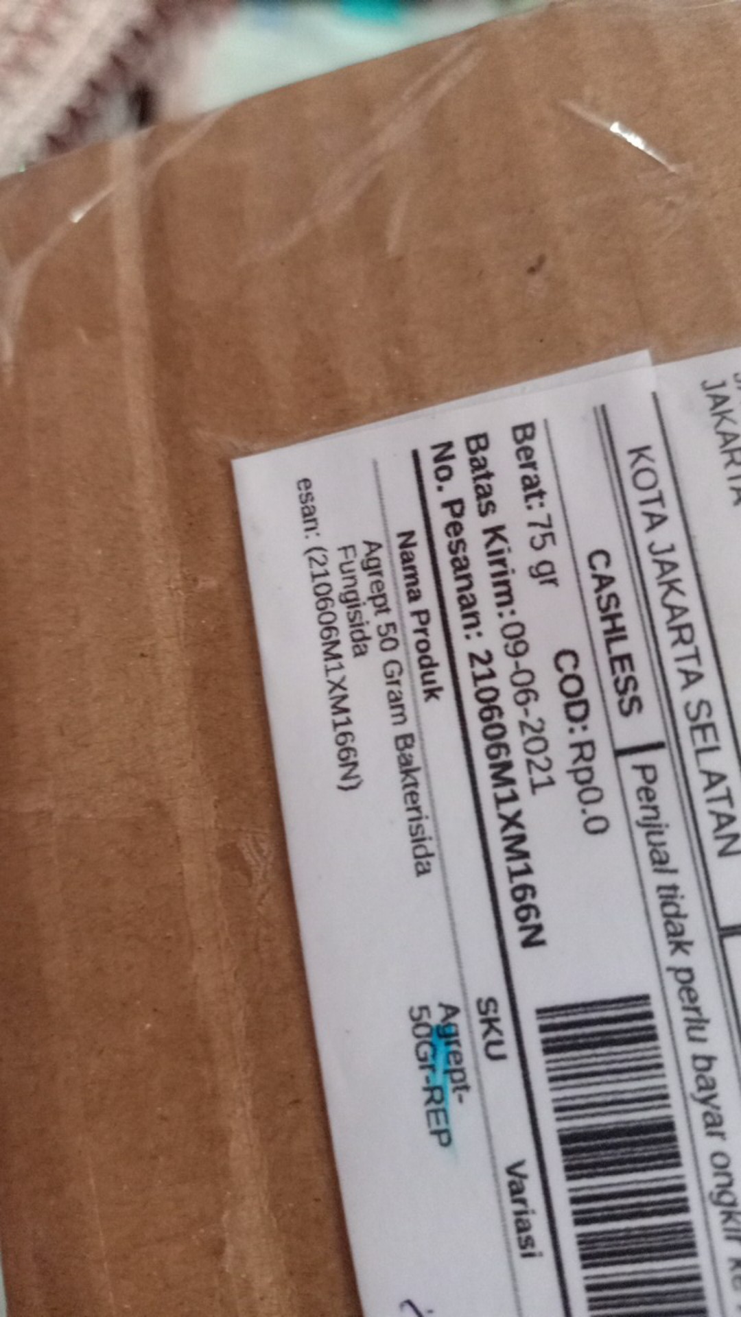 Agrept 50 Gram Bakterisida Fungisida