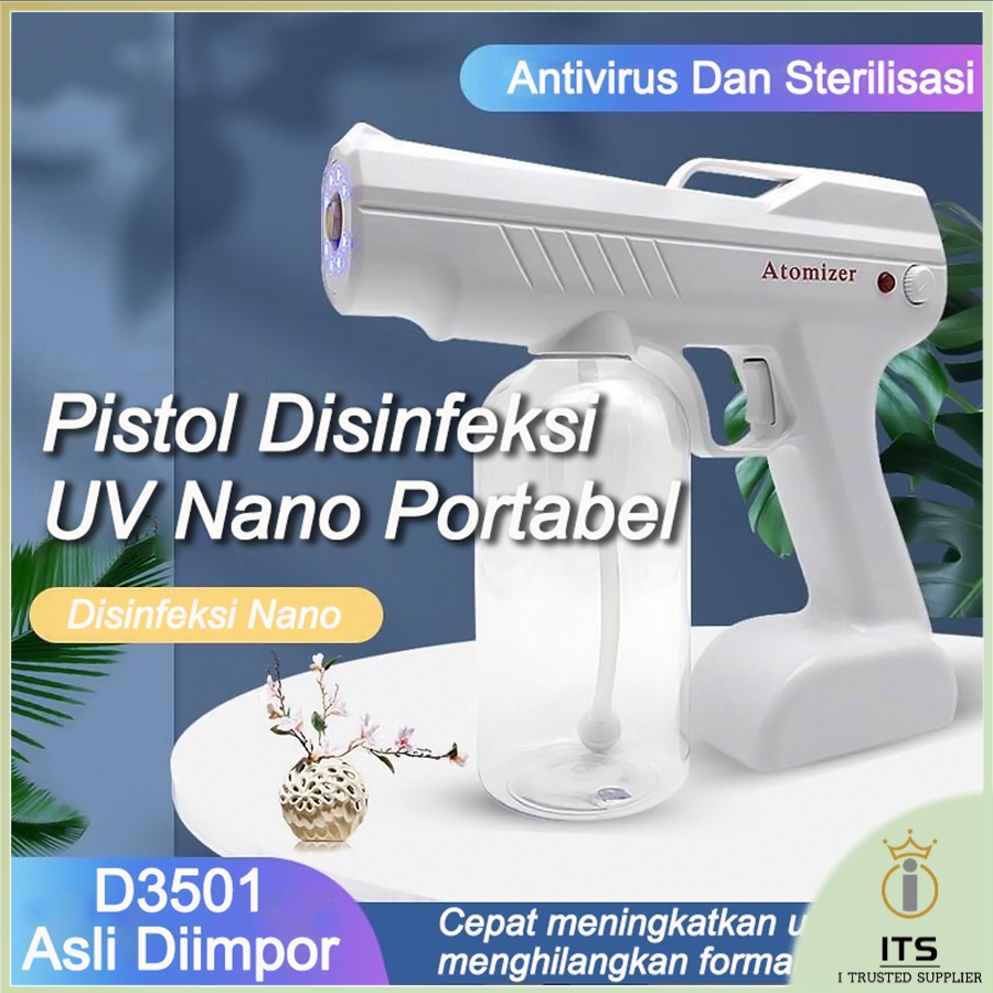 ITS Nano Spray Disinfection Gun Wireless Disinfektan Alkohol Sanitizer