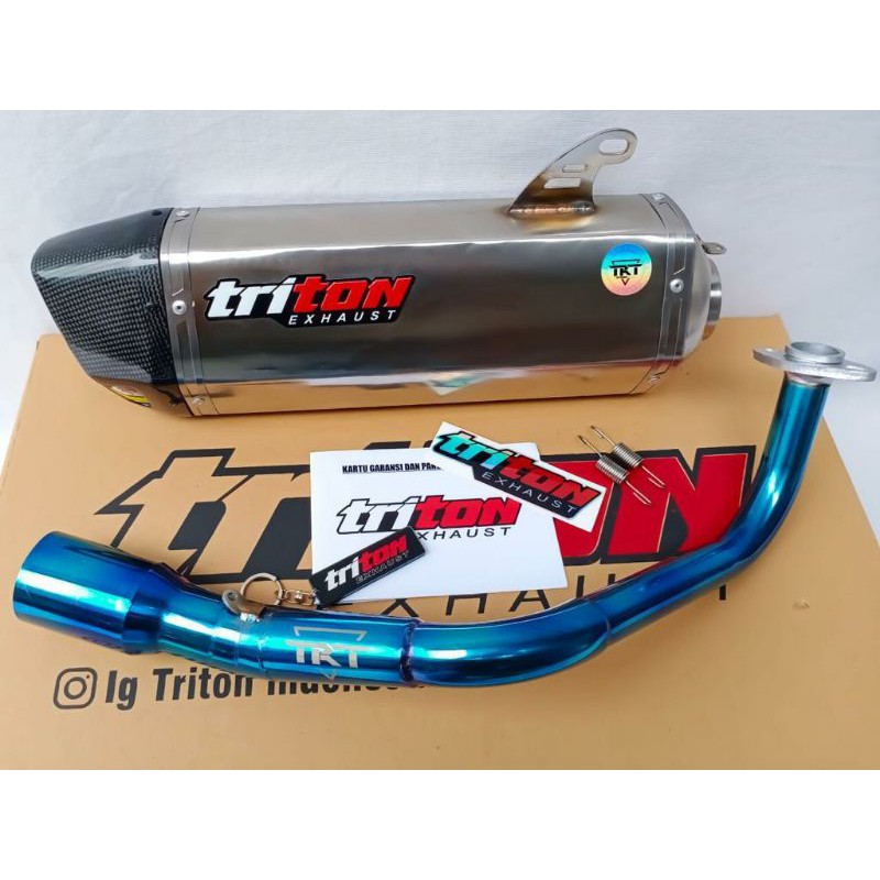 Knalpot Motor Original Triton Exhaust NMAX,ADV,PCX Terlaris