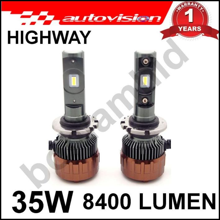 Lampu Mobil Led D2S D2R D2Y Autovision Highway Putih 6000K Grs 1 Tahun