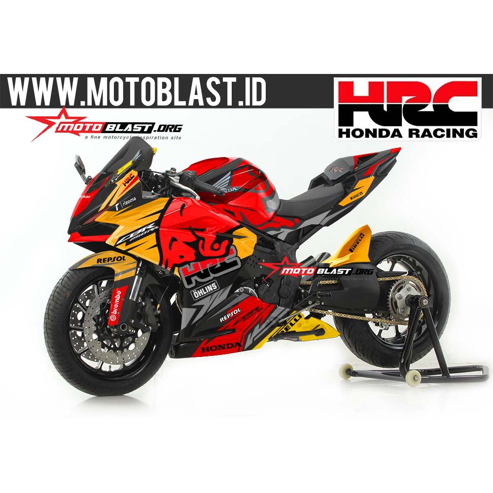 Decal stiker Honda CBR250RR Redbull custom 2