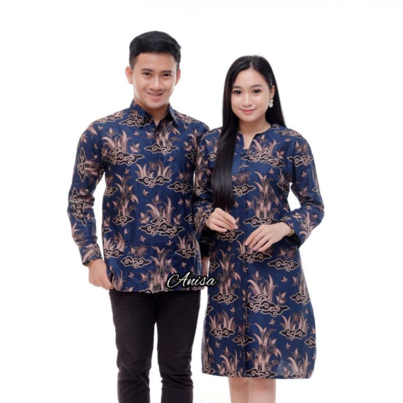 BATIK COUPLE KEMEJA BATIK TUNIK BATIK GROSIR BATIK NGRODA TUNIK