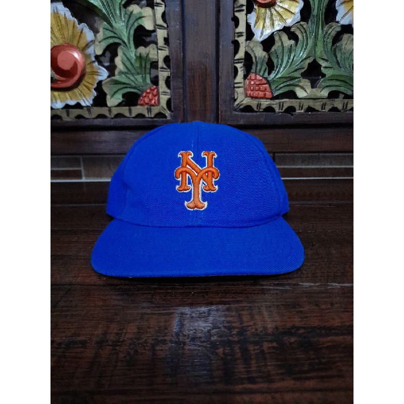 topi MLB mets made in usa second bekas preloved