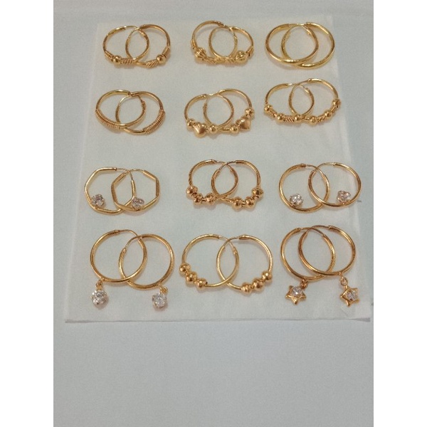 Anting dewasa/emas muda