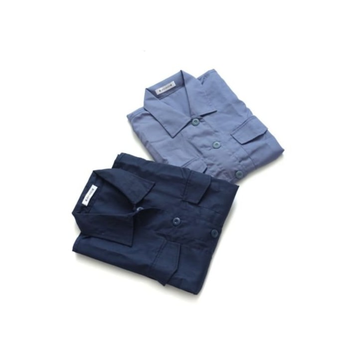 Safari jacket navy thenblank