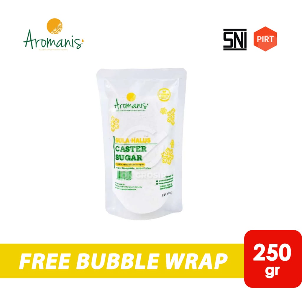 

Aromanis Caster Sugar / Gula Halus (Pouch 250 gr)