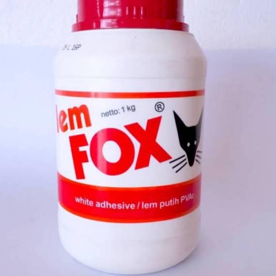 

Flash Sale - Lem Fox Botol Lem Putih PVAC Lem Kayu Botol 1000 gram 1 Kg