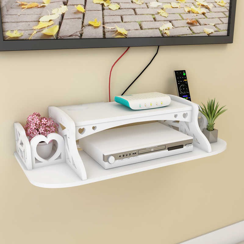 Rak Tempat Receiver, Remote, Hp / Rak Dinding serbaguna