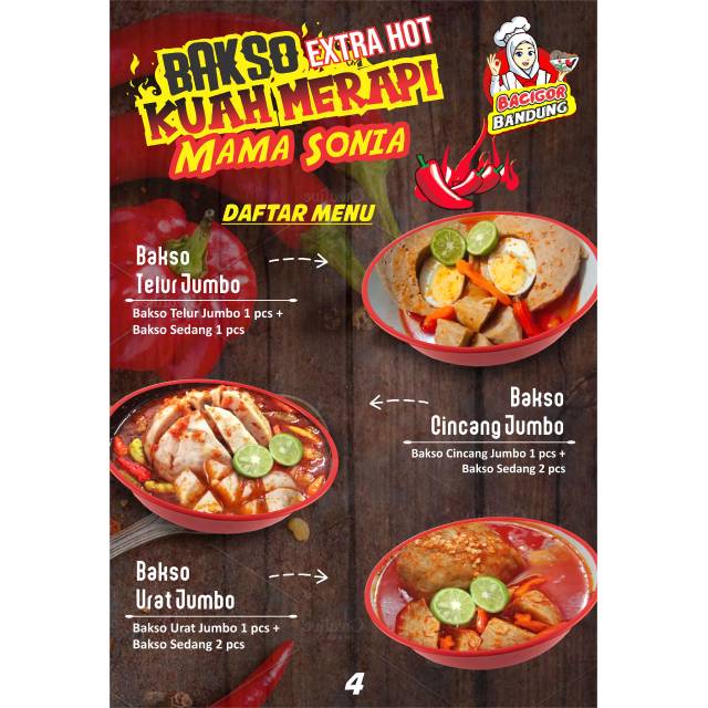 

Bacigor mama sonia (BASO KUAH MERAPI)