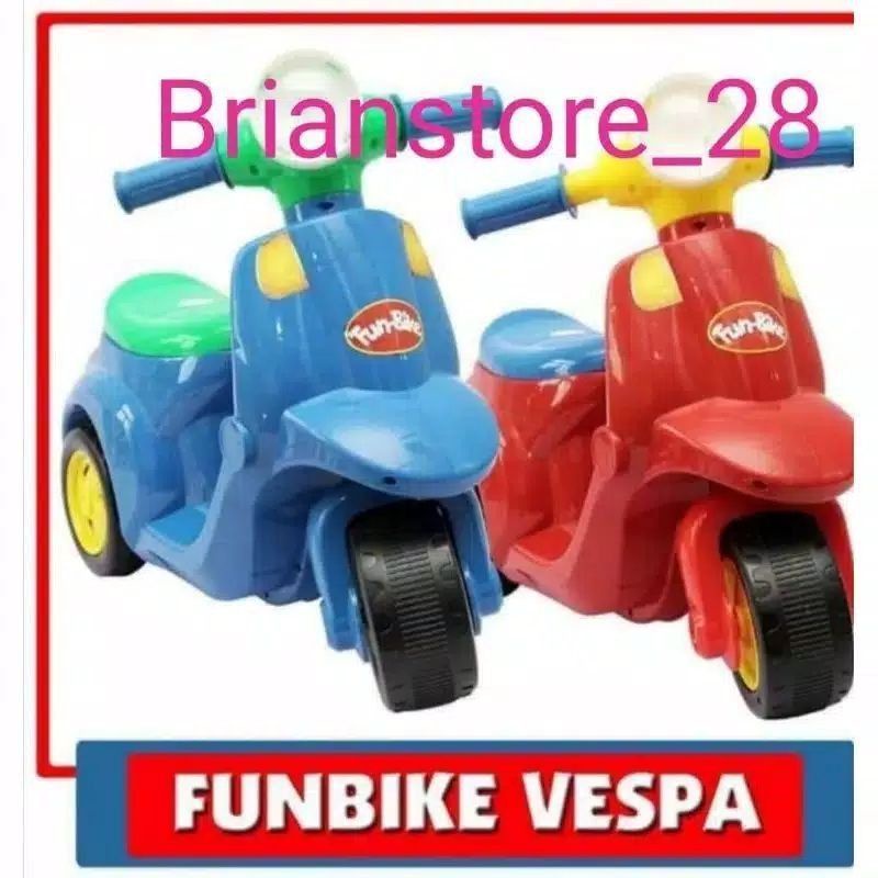 VEESPA FUNBIKE TIDAK MUSIK// MURAH