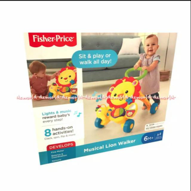 Fisher Price Musical Lion Walker
