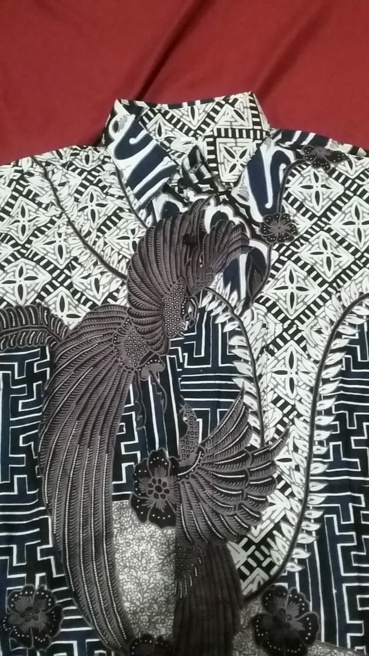 Baju Batik Pria Slimfit Big Size M L Xl Xxl Atasan Kemeja Batik Lengan Panjang