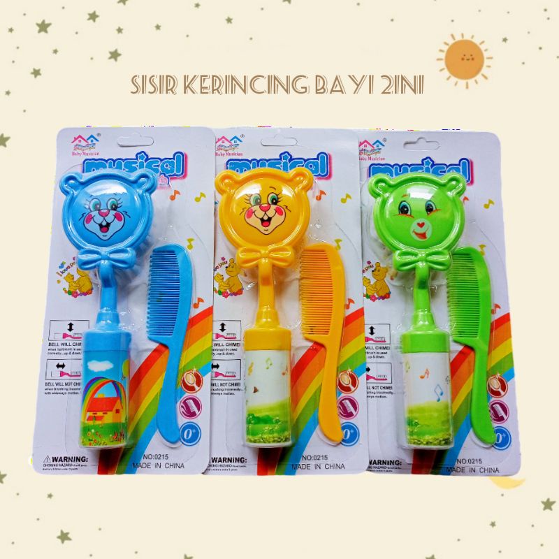 SISIR BAYI KRINCING BISA BUNYI / RUMAHBAYIPDG COD